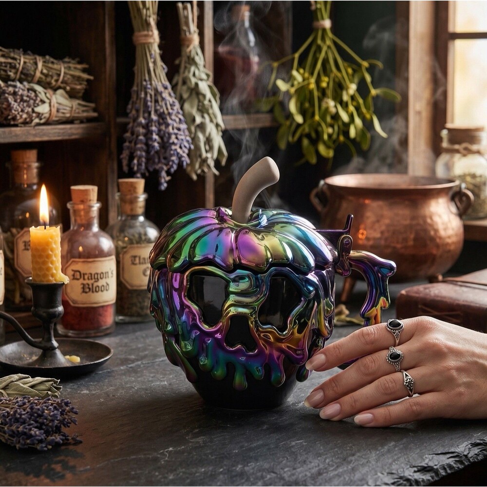 Disneyland Poison Apple Halloween Mug  Oogie Boogie Bash Limited Edition  2023